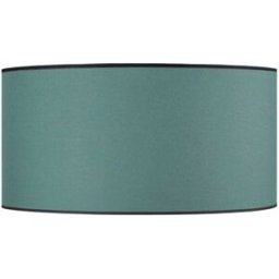 Tosel Pantalla de lámpara tela verde