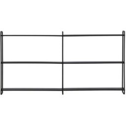 Venture Home Estante de pared de metal l122cm - negro