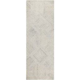 Wecon Home Alfombra crudo diseño tufting a mano en relieve 80x300