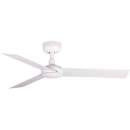 FARO BARCELONA Ventilador sin luz aluminio blanco mate 106x106x23.2 cm