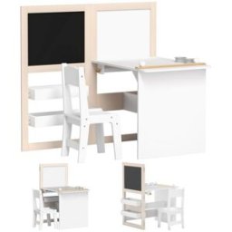 AIYAPLAY Muebles infantiles 81.5x111.5x102.4 cm blanco