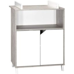 Baby Price Cambiador de madera para bebés