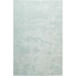 Homie Living Alfombra de pelo largo extrasuave verde agua claro 120x170