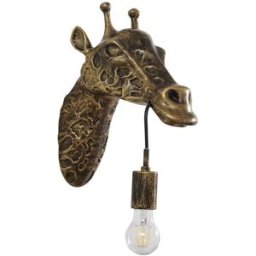 Lindby Lámpara de pared de metal dorado