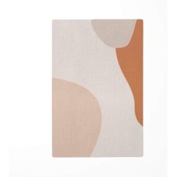Decochic Alfombra de juego infantil abstracto marrón 85x130cm