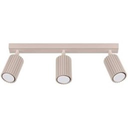 Sollux Lighting Lámpara de techo gris pardo aluminio alt. 16.5 cm