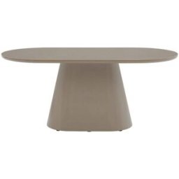 Unique Mesa de comedor para 6 personas en mdf - topo - valianawordwrap{70}}