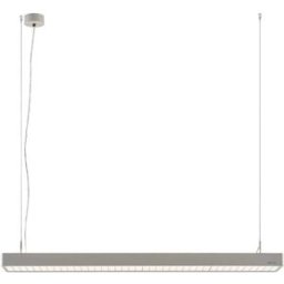 Arcchio Lámpara de oficina de aluminio gris
