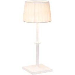 Lámpara de mesa led recargable zafferano blanca inalámbrica