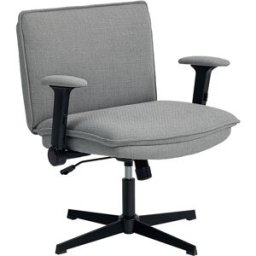 Homcom Silla de oficina 76x70x97 cm gris