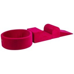 MeowBaby Parque infantil - bloques de escalada con piscina de bolas para niños