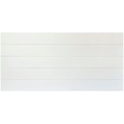 NATYAL Cabecero de cama de madera maciza en tono blanco 180x75cm