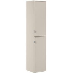 Petits meubles Columna de pared 2 puertas paneles de melamina y de mdf cachemira