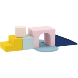 AIYAPLAY Bloques de espuma 51x40x40 cm multicolor
