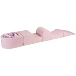 MeowBaby Parque infantil - bloques de escalada con piscina de bolas para niños