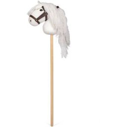 ASTRUP Caballito de madera blanco