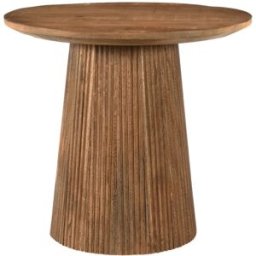 Moloo Mesa de centro redonda d50 cm en madera maciza