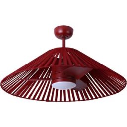 Sulion Terra - ventilador de techo de exterior 89cm led 18w rojo