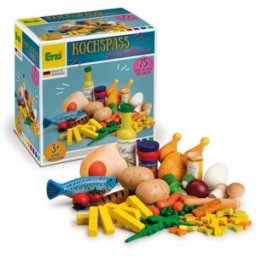 Erzi Set de alimentos de madera 75 piezas