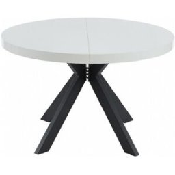 Unique Mesa de comedor madera blanco