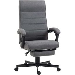Vinsetto Silla de oficina 68x67x119 cm gris