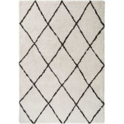 Benuta Alfombra pelo largo crema 200x290