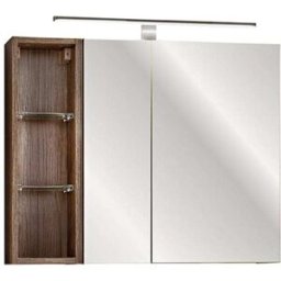 Petits meubles Armario de pared 3 compartimientos paneles laminados y mdf topo