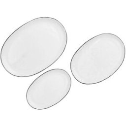 Björn Bandeja de servicio pure - 3 piezas - blanco nieve