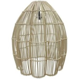 LUMISKY Pantalla de lámpara beige d50cm