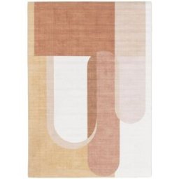 AFK Alfombras de diseño terracotta 120 x 160 cm