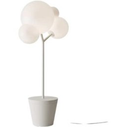 Lámpara de pie led zafferano para exterior e interior, color blanco