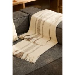 Calma House Plaid Sorento Crudo 120x180