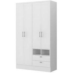 Unique Armario madera blanco