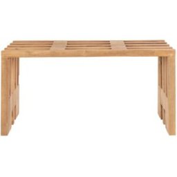 House Nordic Banco de teca l90cm - natural