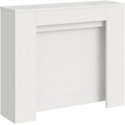 Itamoby Consola extensible 90x25/211 cm efecto madera fresno blanco