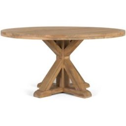 GINER Y COLOMER Mesa redonda fabricada en madera de mango 10 personas