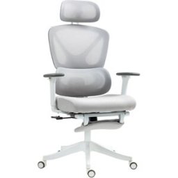 Homcom Silla de oficina 71x70x129 cm gris