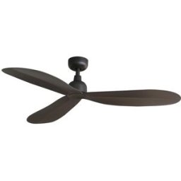 FARO BARCELONA Ventilador sin luz abs marrón oscuro 129x129x28 cm