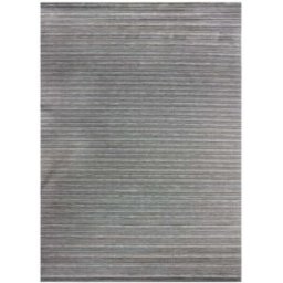 The Deco Factory Alfombra de pvc brillante de interior/exterior plata 180x280