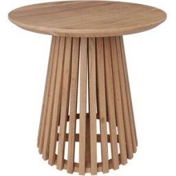 Maison Pavane Mesa auxiliar redonda ÿ50 cm en madera de acacia
