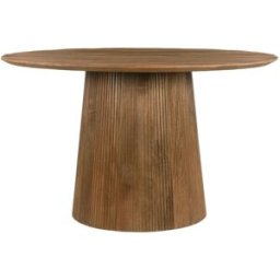 Moloo Mesa de comedor redonda 4 personas d130 cm de madera