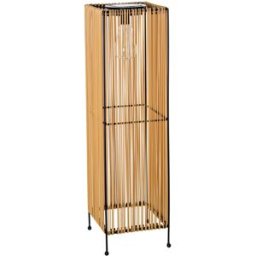Fijalo Lampara solar 70cm pie hierro/ pp y pe con bombilla tungsteno