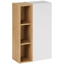 Petits meubles Armario de pared 3 nichos mate paneles laminados blanco