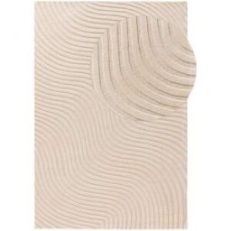 Benuta Alfombra de lana crema 120x170