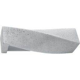 Sollux Lighting Lámpara de pared gris concreto alt. 14 cm