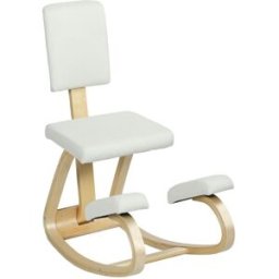 Homcom Silla de rodillas 51x84x93 cm crema