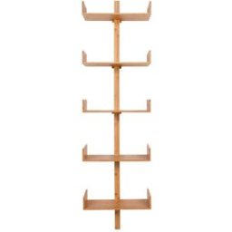 ebuy24 Estantería de pared villa librería 50x180cm natural
