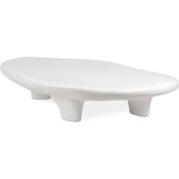 Koketto Home Mesa de centro blanca de 150 cm con diseño original