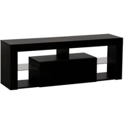 Happy Garden Soporte de tv con 4 estantes negro