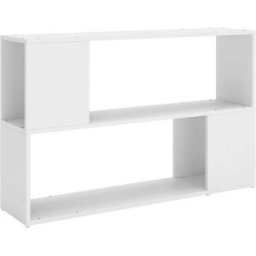 Maison Chic Estantería estantería librería madera blanco 100x24x63 cm